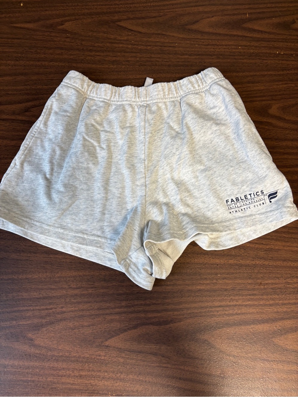 Fabletics Heather Gray Women's Athletic Shorts